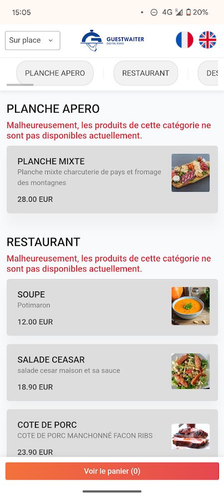 La Vache Orange - Menu Image 4